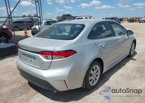 2025 Toyota Corolla Le z USA, uszkodzony, nr VIN 5YFB4MDE9SP317021